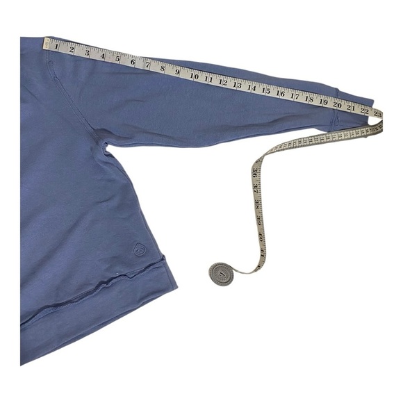 Blue Crop Sweatshirt - Picture 12 of 14